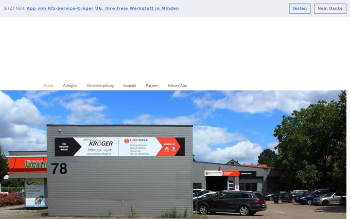 Екранна снимка на autohaus-kroeger.de