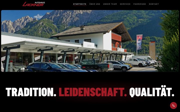 Screenshot of autohaus-lackner.at
