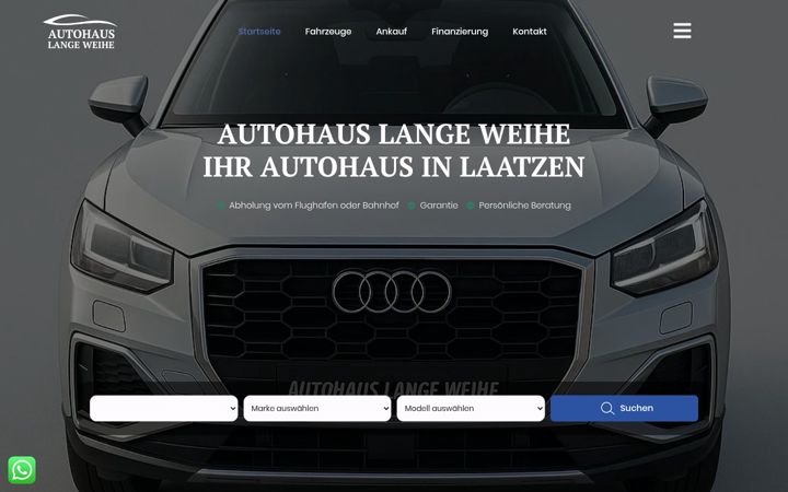 Screenshot von autohaus-lange-weihe.de