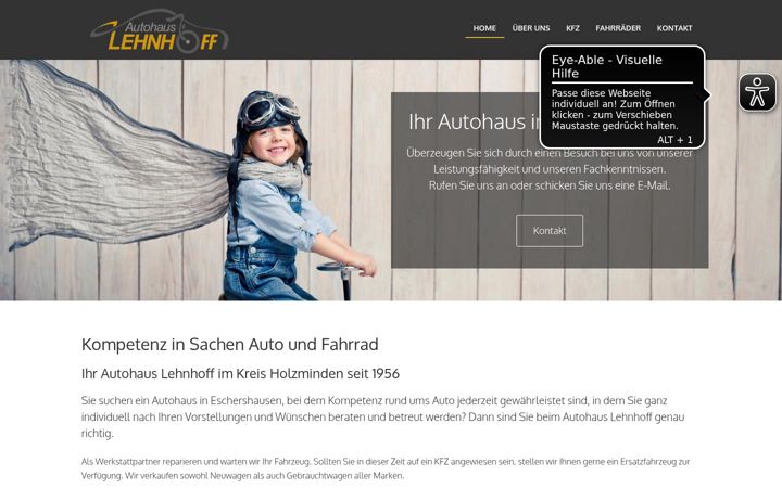 Screenshot ta' autohaus-lehnhoff-holzminden.de