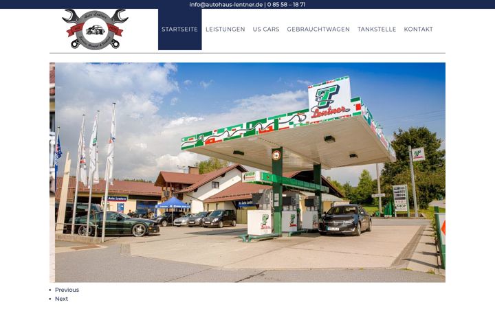 Екранна снимка на autohaus-lentner.de