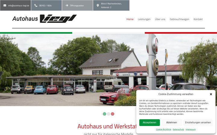 Screenshot von autohaus-liegl.de