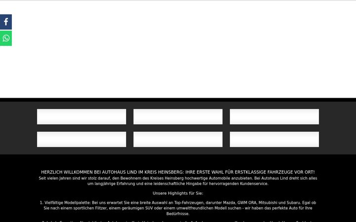 Screenshot of autohaus-lind.de