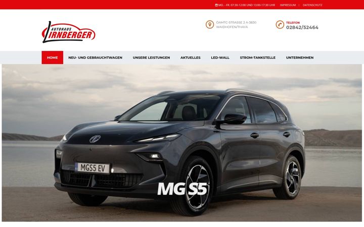 Screenshot of autohaus-lirnberger.at