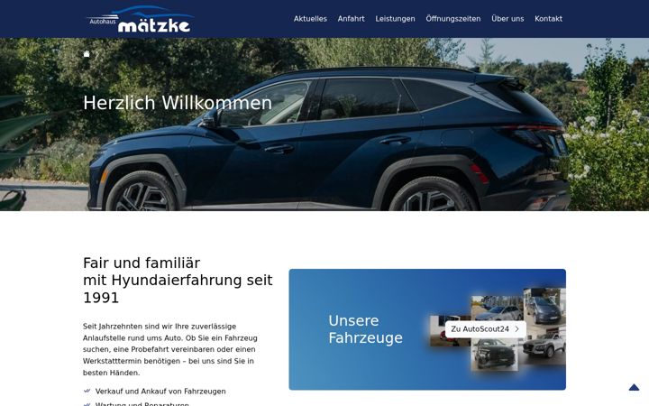 Ekrano kopija autohaus-maetzke.de