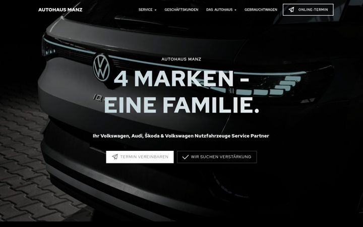 Screenshot of autohaus-manz.de