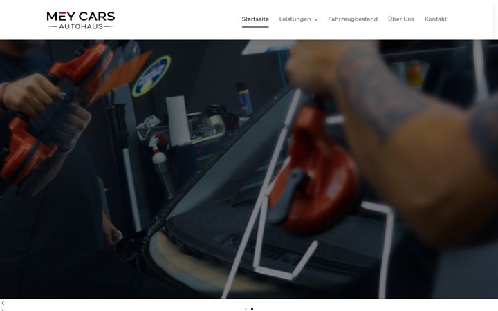 Képernyőkép: autohaus-meycars.de