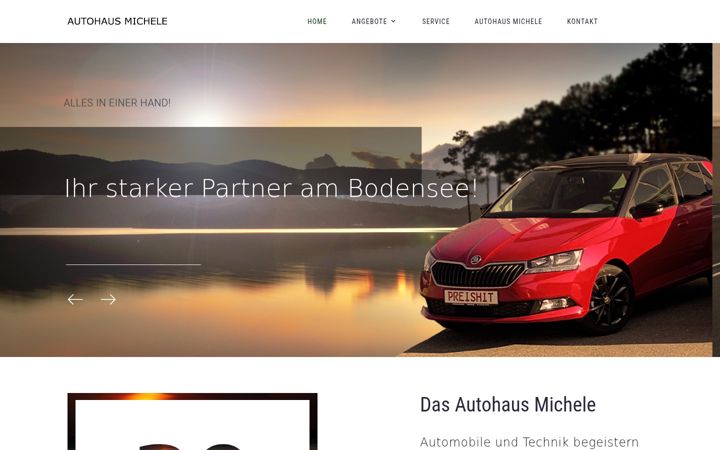 Képernyőkép: autohaus-michele-meersburg.de