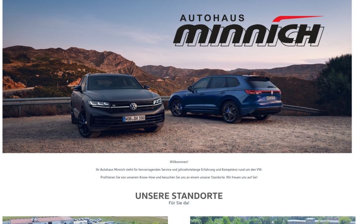 Screenshot of autohaus-minnich.de