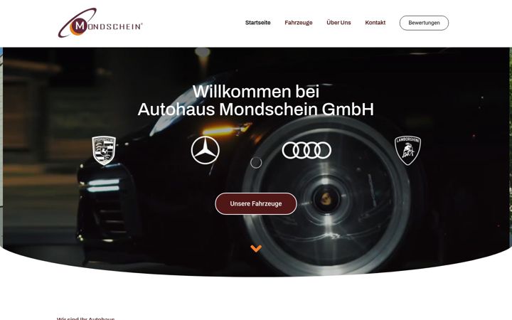 Screenshot stránky autohaus-mondschein.com