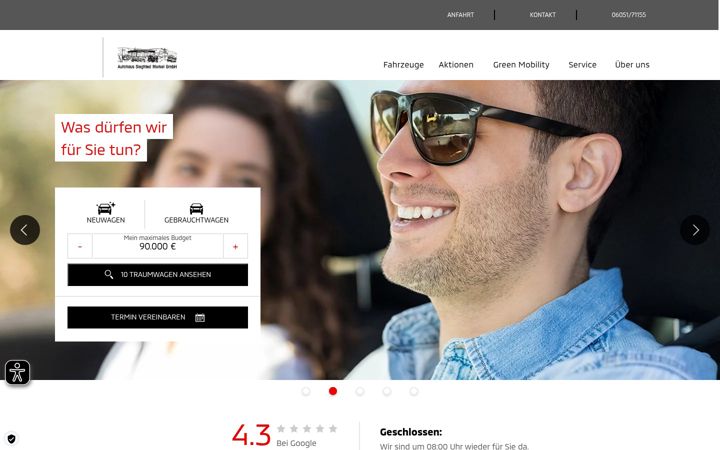 Screenshot of autohaus-morkel.de