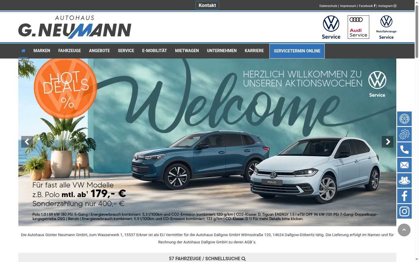 Képernyőkép a bármilyen interakció előtt megjelenő hozzájárulási bannerről