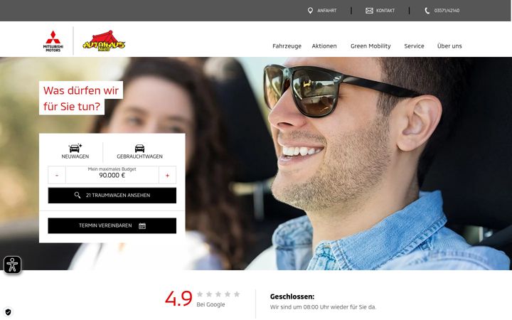 Screenshot of autohaus-niess.de