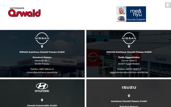 Ekrānuzņēmums no autohaus-oswald.de