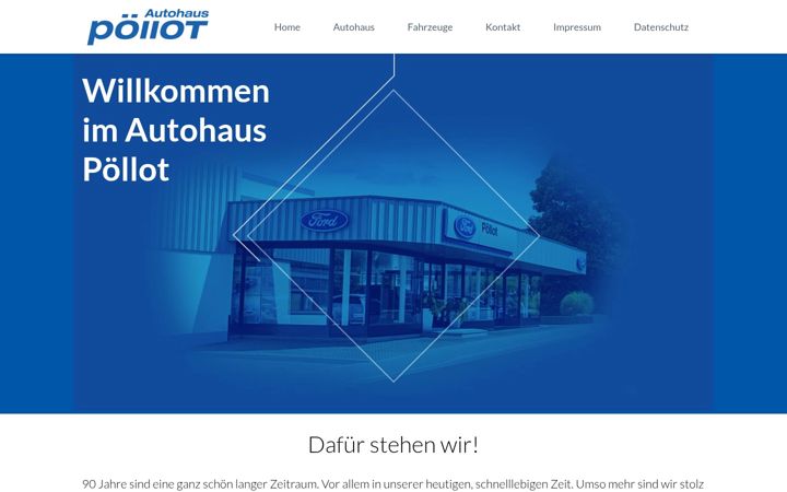 Screenshot of autohaus-poellot.de