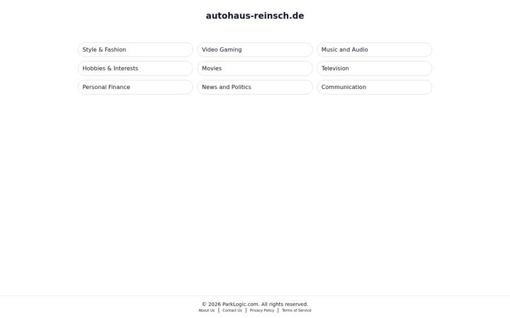 Екранна снимка на autohaus-reinsch.de