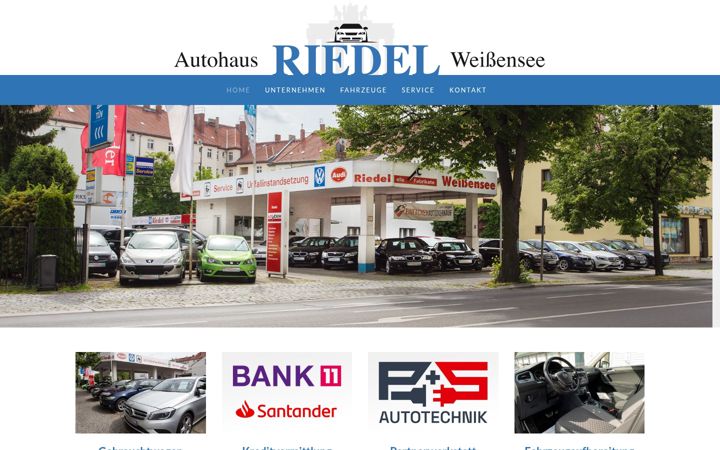 Screenshot of autohaus-riedel.berlin