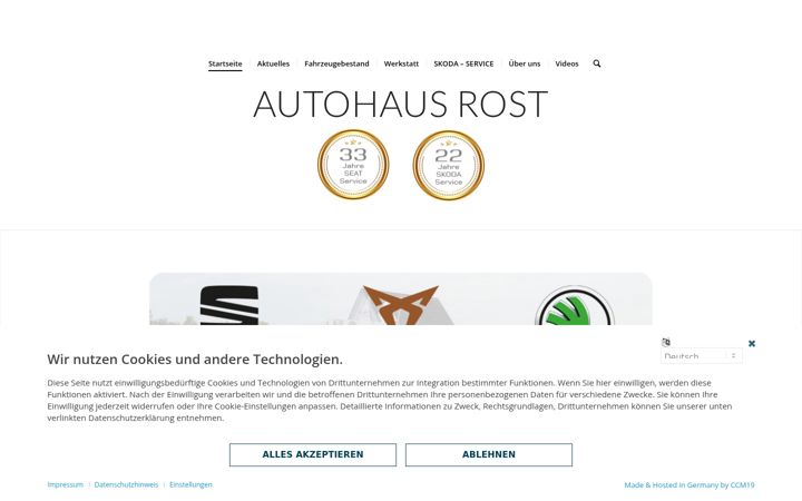 Screenshot of autohaus-rost.com