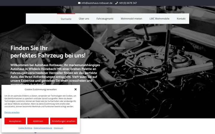 Skärmbild av autohaus-rotbauer.de