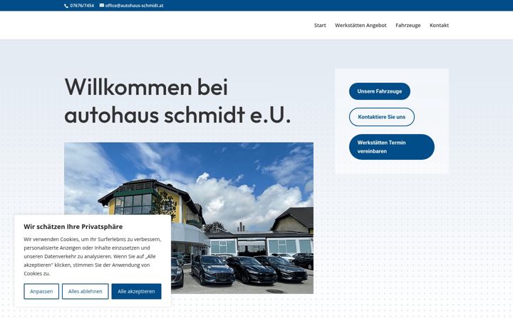 Skärmbild av autohaus-schmidt.at