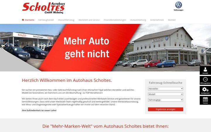 Screenshot of autohaus-scholtes.online