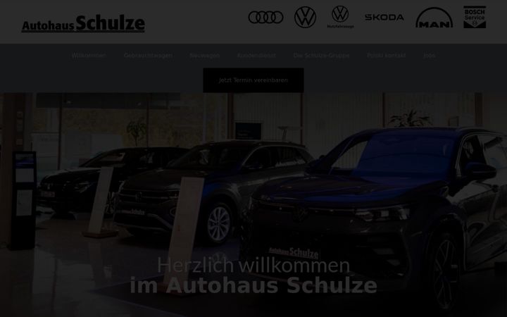 Screenshot of autohaus-schulze.de