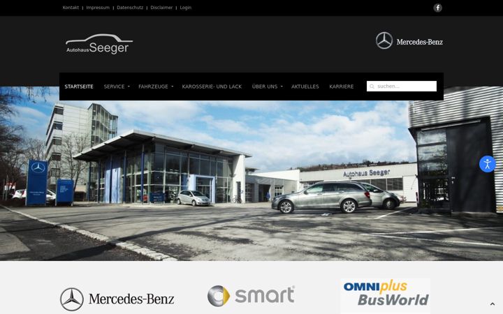 Ekrānuzņēmums no autohaus-seeger.de