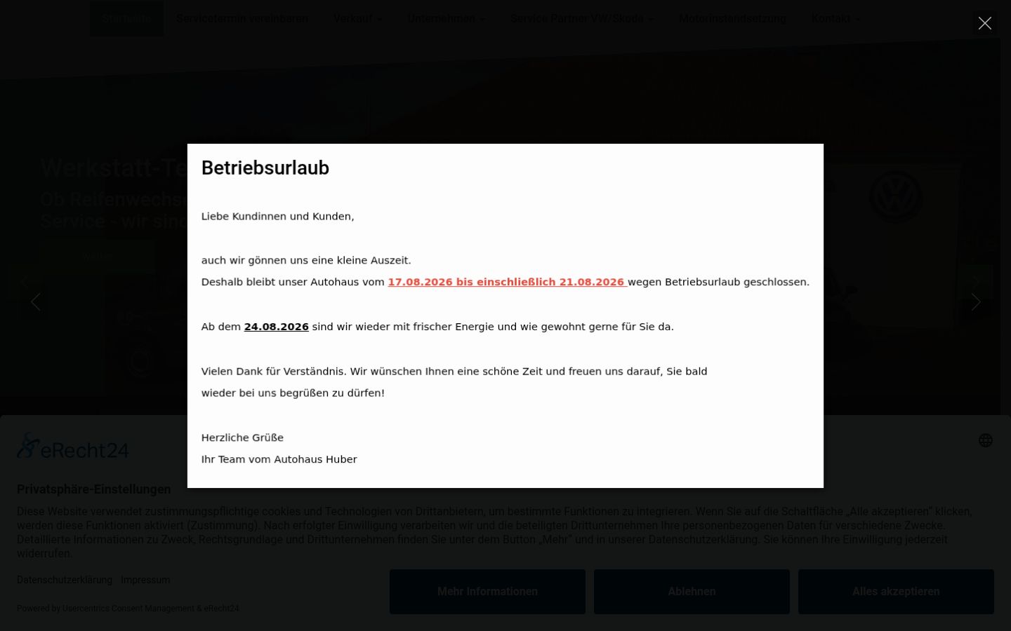Snímek obrazovky baneru souhlasu zobrazeného před jakoukoli interakcí