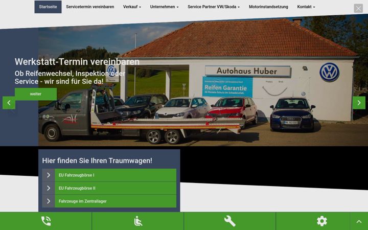 Screenshot of autohaus-sepp-huber.de