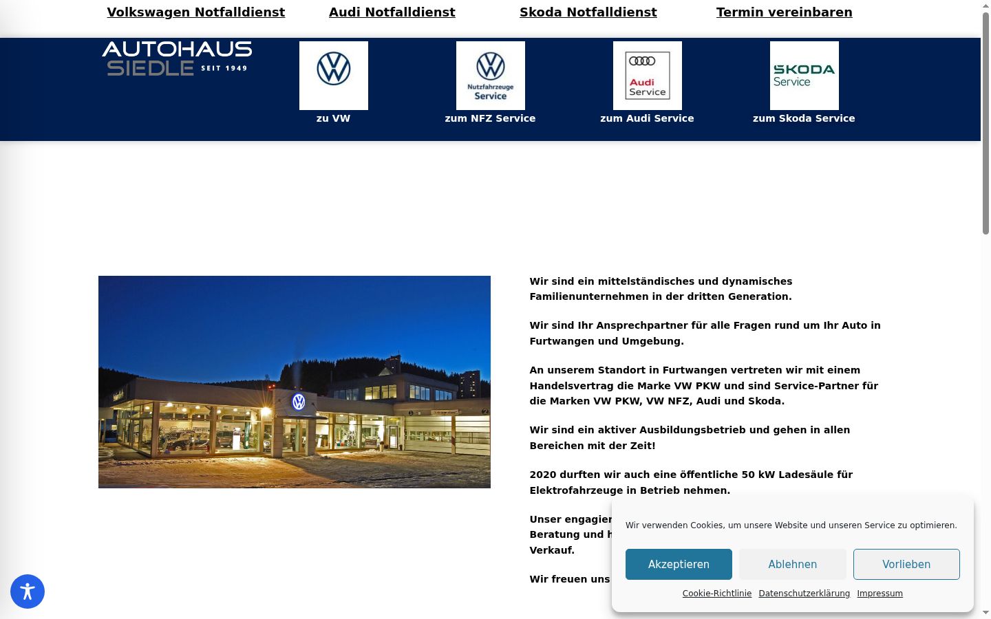 Screenshot tal-banner tal-kunsens muri qabel kwalunkwe interazzjoni