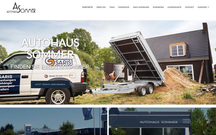 Posnetek zaslona autohaus-sommer.net