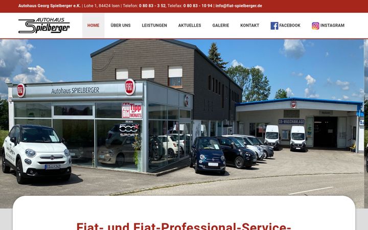 Screenshot von autohaus-spielberger.de