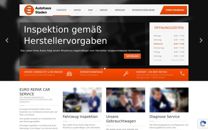 Screenshot of autohaus-staden.de