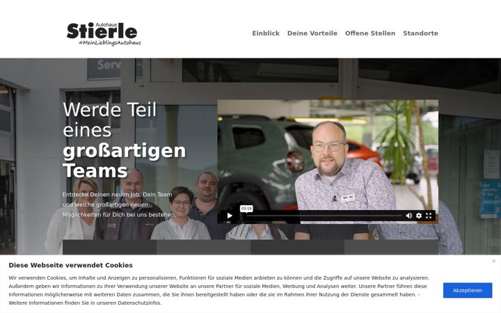 Screenshot of autohaus-stierle-karriere.de