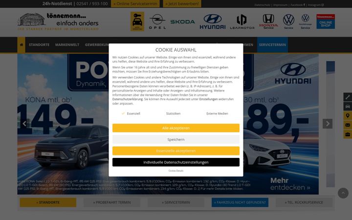 Screenshot of autohaus-toennemann.de