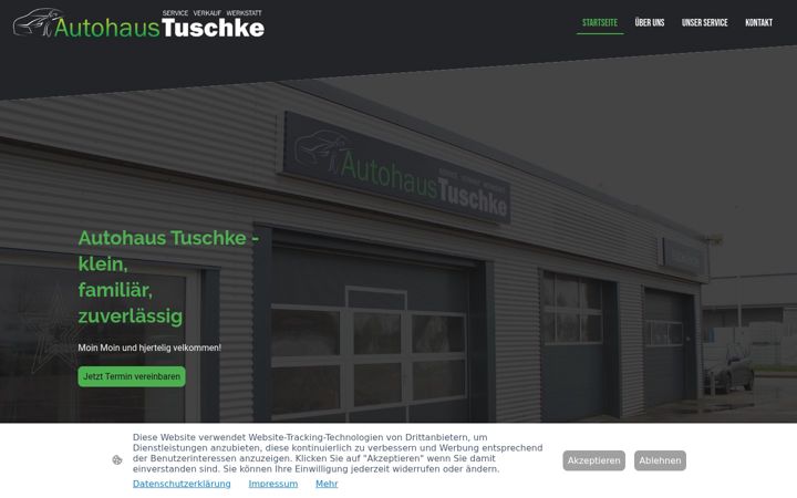 Snimka zaslona za autohaus-tuschke.de