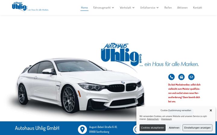 Screenshot of autohaus-uhlig.de
