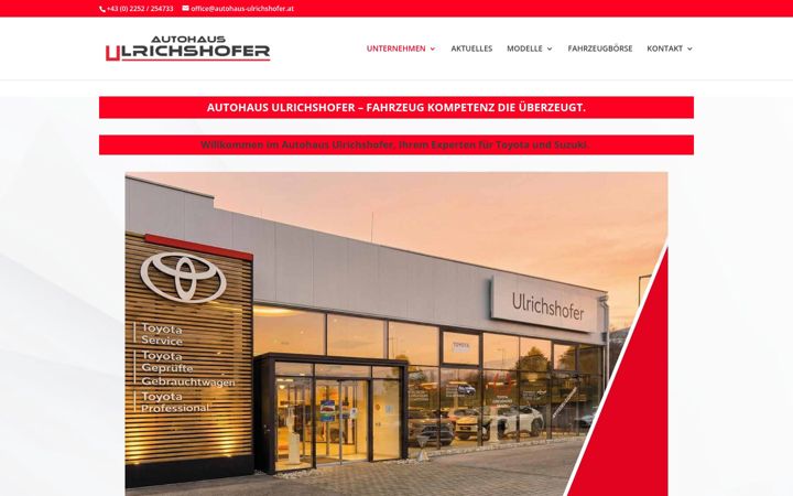 Screenshot του autohaus-ulrichshofer.at