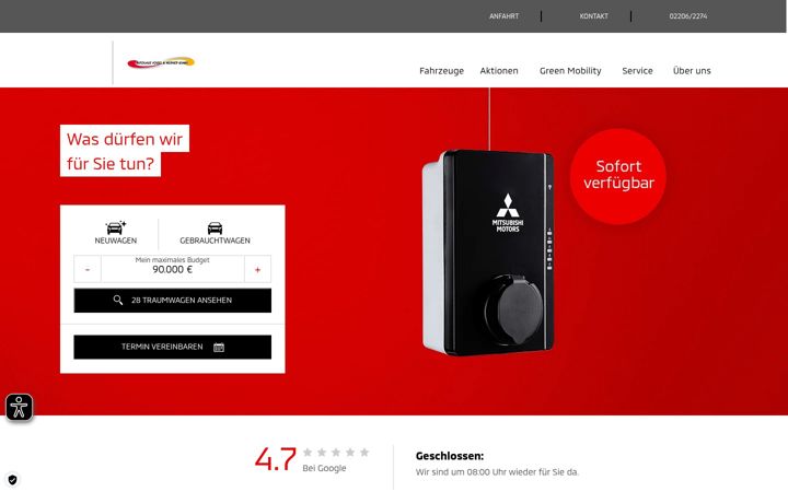 Screenshot of autohaus-vogel-werner.de