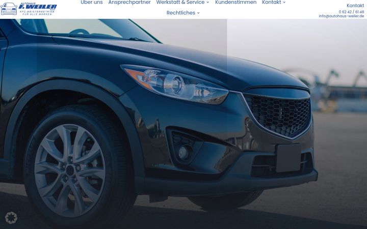 Screenshot of autohaus-weiler.de