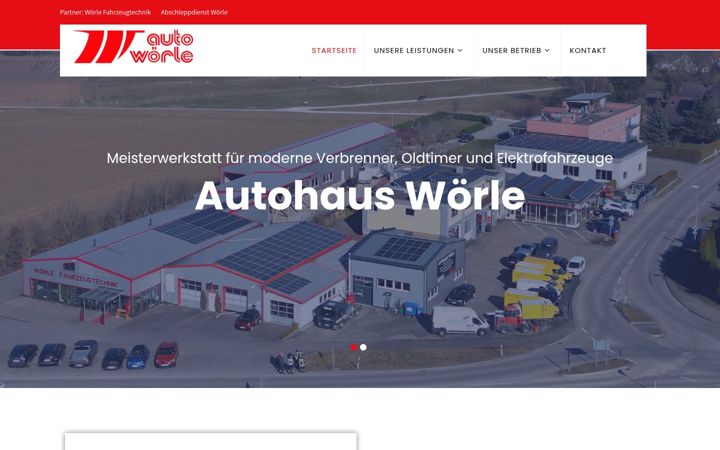 Screenshot of autohaus-woerle.de