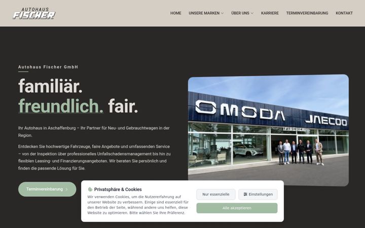 Képernyőkép: autohausfischer.com