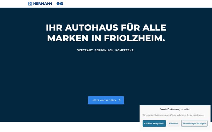 Screenshot of autohaushermann.de