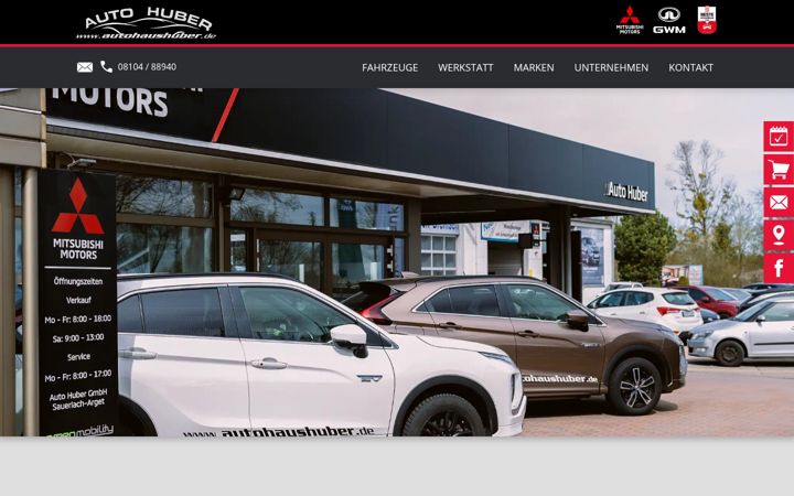 Screenshot of autohaushuber.de