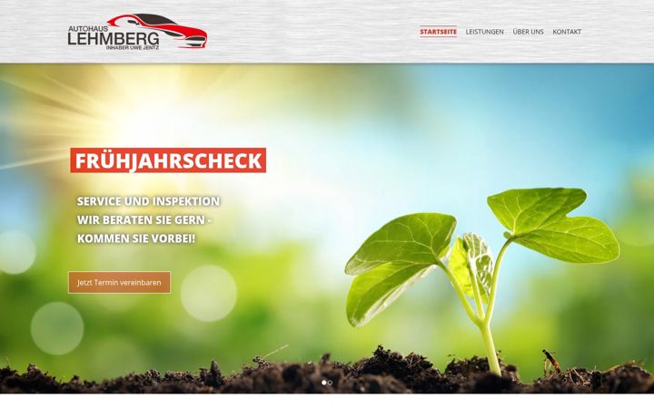 Screenshot of autohauslehmberg.de
