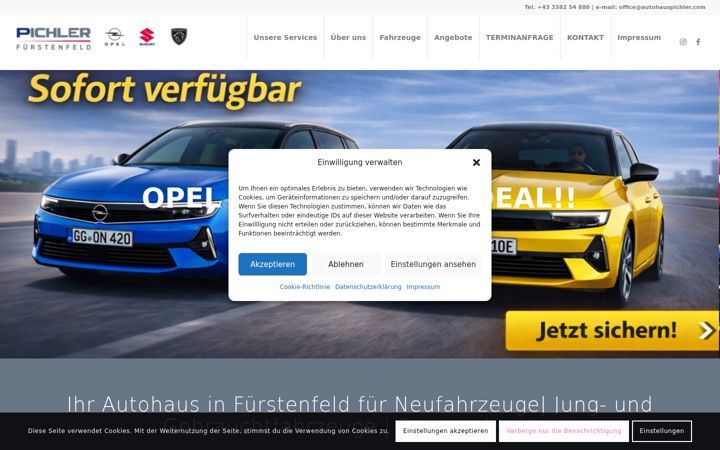 Képernyőkép: autohauspichler.com