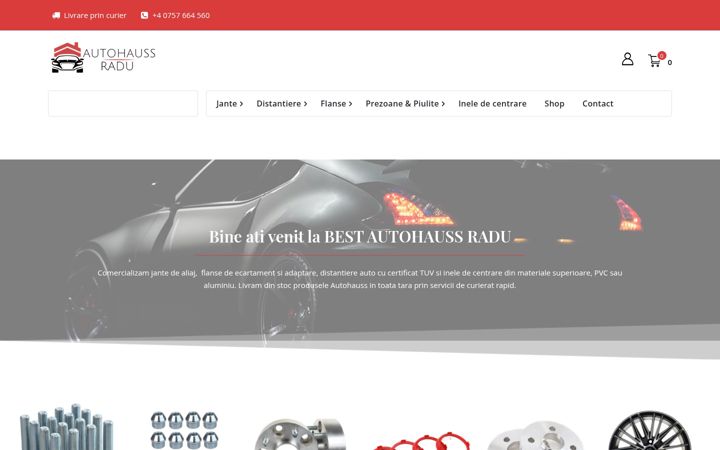 Screenshot of autohauss.ro