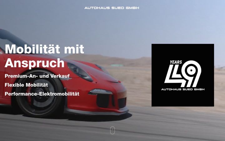Screenshot of autohaussued.de