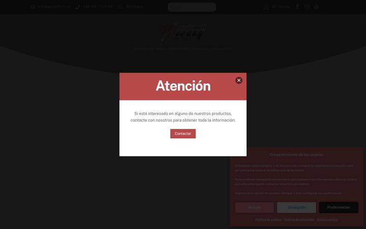 Screenshot of autohifi-rm.com
