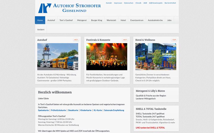 Screenshot of autohof-strohofer.de